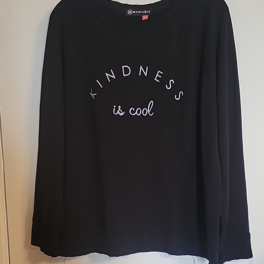 Black 'Kindness is Cool' Sweatshirt